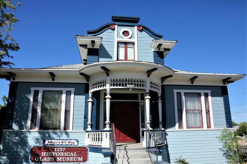 Historical Glass Museum building in Redlands