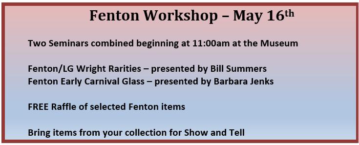 Fenton Workshop